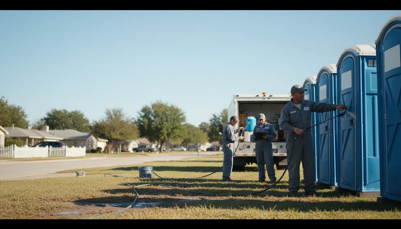 Long-Term Portable Toilet Rental in Nicoma Park, OK near me
